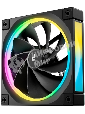 Вентилятор для корпуса Deepcool FL12R Reverse ARGb 120х120x25 черный 4-pin 33.9дБ (R-FL12R-BKAPN1-G)