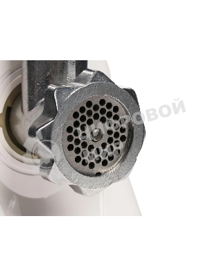 Мясорубка электрическая Ротор Люкс ЭМШ 35/300-2 белый, 1500 Вт, 0.6 кг/мин, реверс, насадки - 2