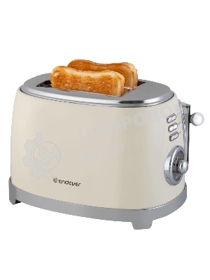 Тостер электрический ENDEVER Skyline ST-129 850 Вт, бежевый