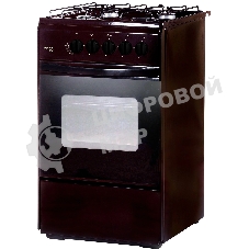 Плита газовая Лада Nova RG 24040 B коричневый, конфорок 4 шт, духовка 50 л, 50 см x 85 см x 60 см