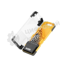 Набор сверл по металлу Denzel 2-8мм, Р6М5К8-TiN, Golden Tip, 6 шт