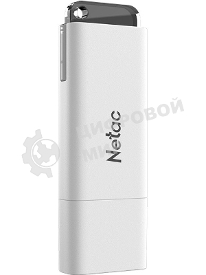 Флешка USB Netac U185 белый USB 3.0 Flash 32Gb, NT03U185N-032G-32WH, LED индикатор