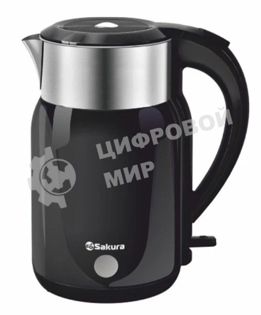 Чайник электрический Sakura SA-2182BK 1.8 л, черн д