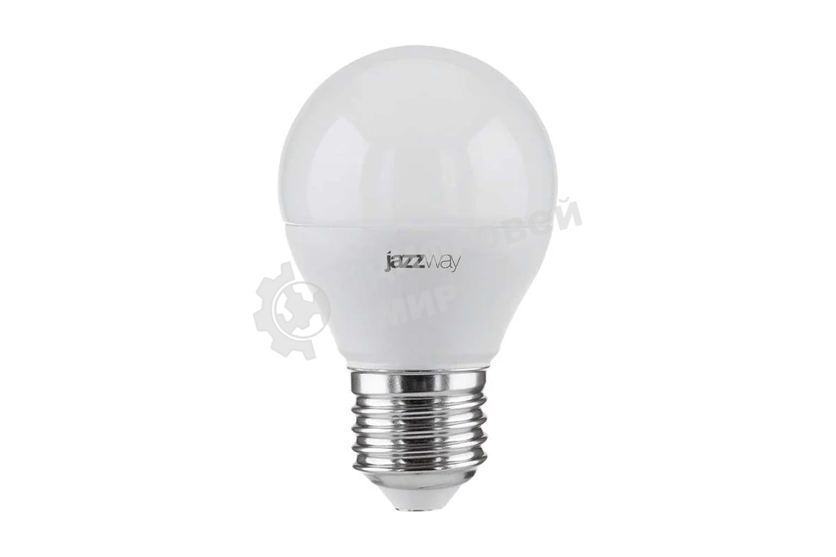 Лампа светодиодная JazzWay PLED-ECO-G45 5Вт шар 4000К белый E27 400лм 220-240В