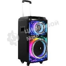 Колонка портативная Ural 103 черный 1200W 1.1 BT/3.5Jack/USB-C 15м 7000mAh