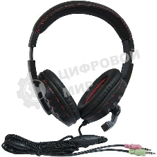 Гарнитура Nakatomi HS-T50MV чёрный, проводная, 3.5 мм