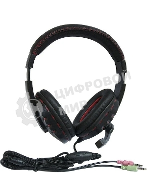 Гарнитура Nakatomi HS-T50MV чёрный, проводная, 3.5 мм