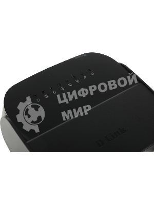 Роутер беспроводной D-Link DSL-2640U/R1A ADSL2+ черный ANNEX А