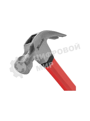 Молоток-гвоздодер Matrix 450 г, боек 27 мм, фибергласовая обрезиненная рукоятка