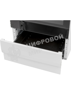 Плита электрическая Hansa FCEW54109 белый, конфорок 4 шт, духовка 65 л, 50 см x 85 см x 60 см