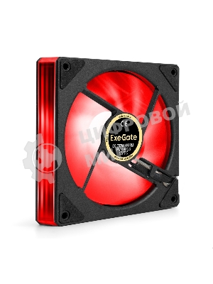 Вентилятор с подсветкой ExeGate EX12025H6PPRM-PWM.ARGb (120x120x25 мм, ARGb, Hydraulic bearing (гидродинамический), 6pin, 1200RPM, 33dBA)