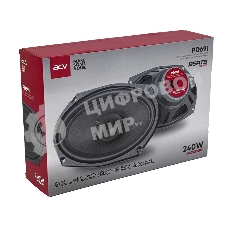 Колонки автомобильные ACV PD-691 BEATS (без решетки) 240Вт 91дБ 4Ом 16x23см (6x9дюйм) (ком.:2кол.) коаксиальные однополосные