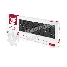 Клавиатура проводная мультимедийная Smartbuy ONE 238 USB черная (SBK-238U-K)