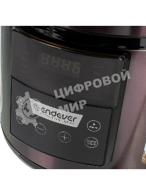 Мультиварка-скороварка Endever VITA 98 черный/сливовый электрическая Endever Vita 98