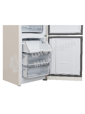 Холодильник Hotpoint HT 5200 C AB мраморный двухкамерный 240/83л морозилка снизу, No Frost