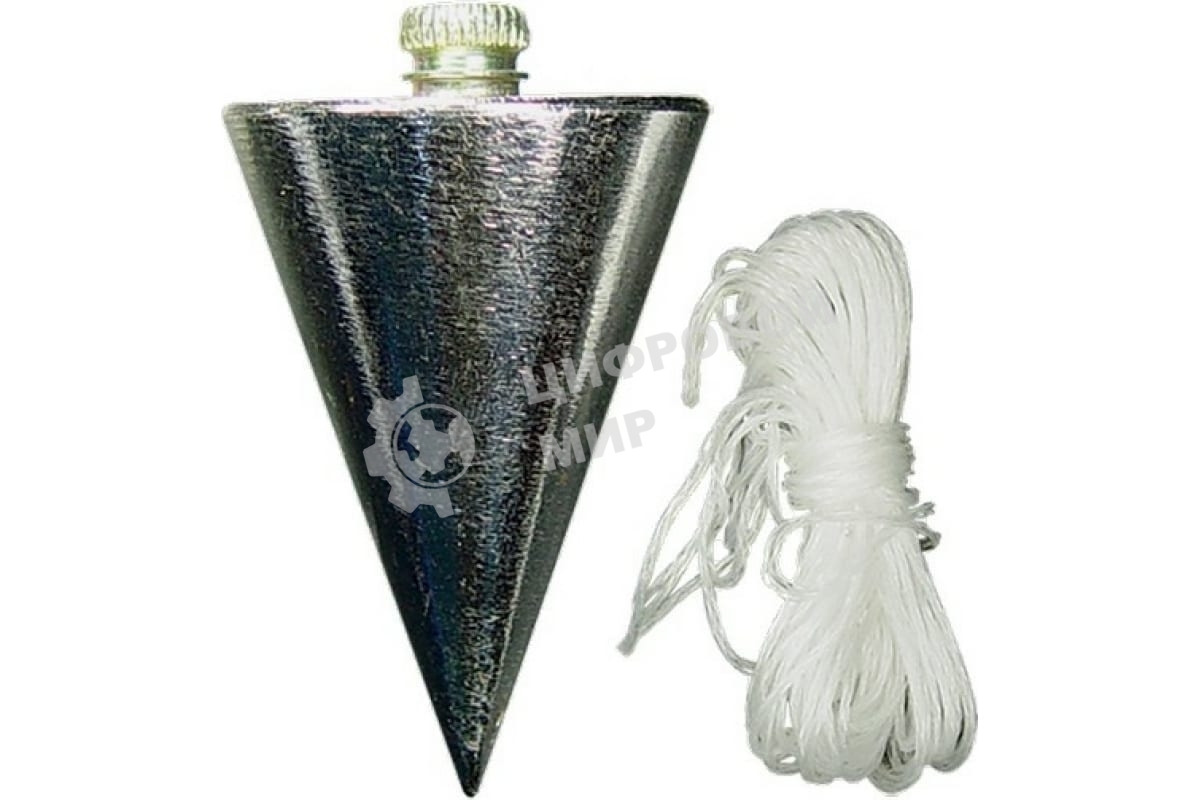 Отвес Matrix конусный, 100 г, шнур 5 м