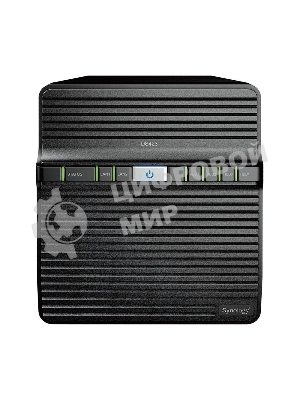 СХД SYNOLOGY настольное исполнение 4BAY NO HDD DS423