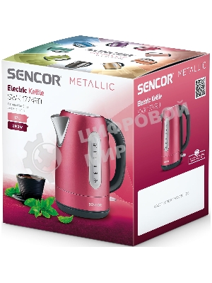 Чайник электрический Sencor SWK 1774RD 1,7 л, 2150 Вт, красный