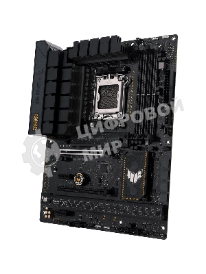 Материнская плата ASUS TUF GAMING B650-PLUS WIFI, AM5, AMD B650, 4xDDR5, 4xSATA, 3xM.2, 1xPCI-E 4.0 x16, 1xPCI-E 4.0 x4, 2xPCI-E x1, 1xHDMI, 1xDP, 1x 2.5Gb LAN, 2xUSB-A 3.2 Gen 2, 4xUSB-A 2.0, 1xUSB-C 3.2 Gen 2, 5x3.5 мм, 7.1, ATX
