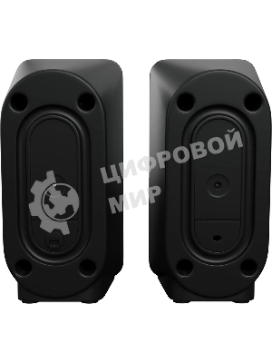 Акустическая система Оклик OK-120U 2.0 черный 6Вт