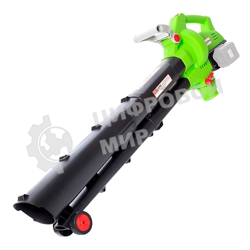 Воздуходувка-пылесос RedVerg RD-BV36/U пит.:от аккум. зеленый/черный