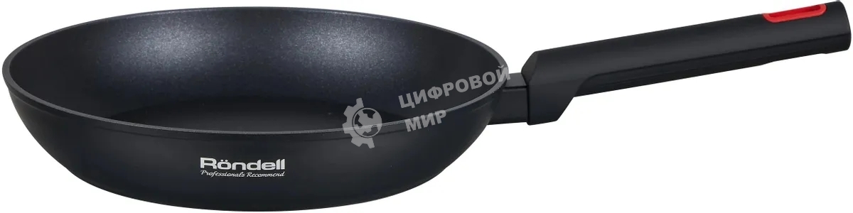 Сковорода Rondell Urban Pro RDA-1985 круглая 24см, покрытие: Xylan Plus ручка несъемная (без крышки) черный