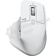 Мышь беспроводная Logitech MX Master 3s светло-серый, 8000 dpi, радиоканал, Bluetooth, USB, кнопки - 7