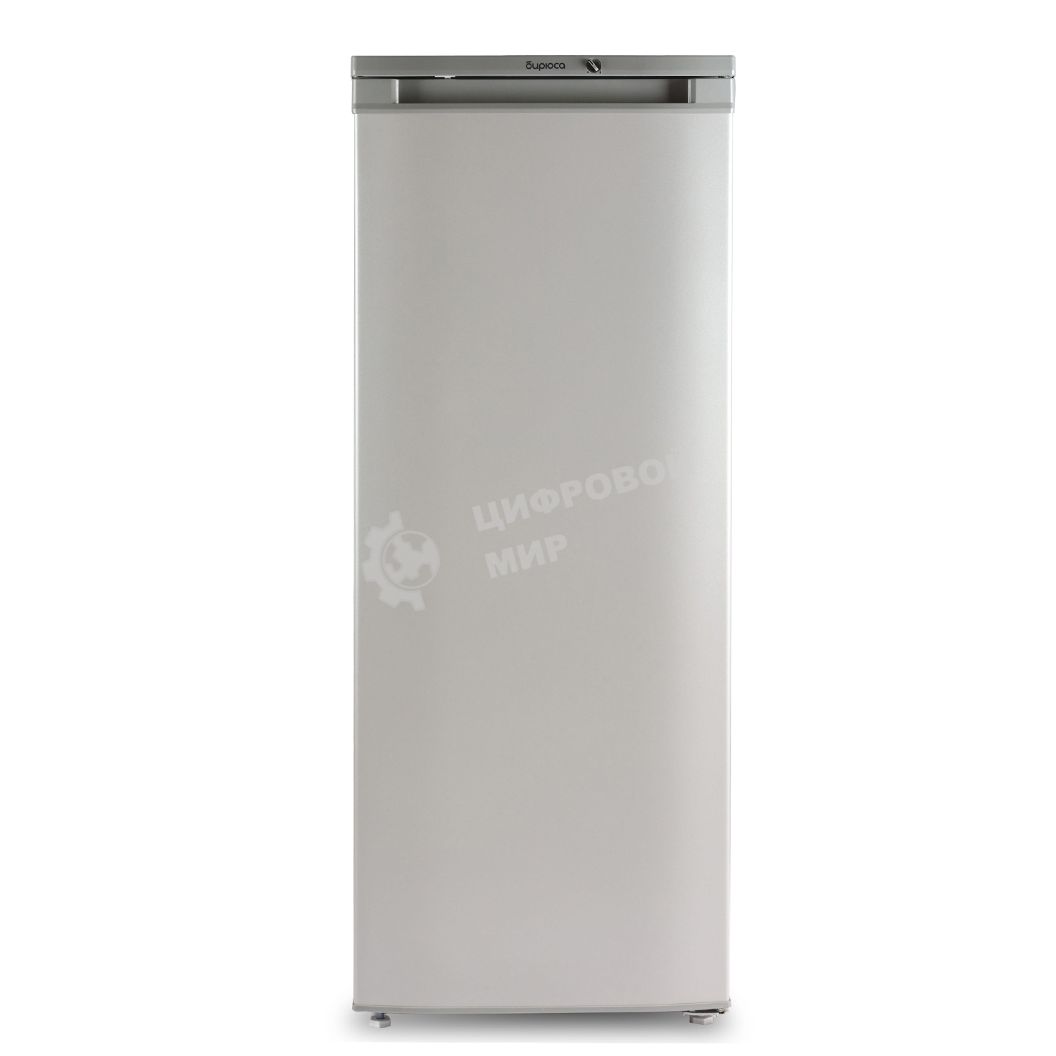 Холодильник Бирюса M410 металлик однокамерный 153/27л морозилка сверху