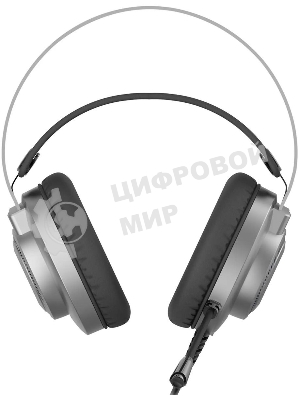 Гарнитура Bloody J200S серый, проводная, подсветка