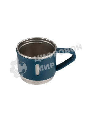 Набор: термос + ТЕРМОкружки MALLONY FESTA, 0,5 л (3 кружки), синий (106055)