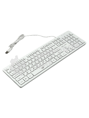 Комплект клавиатура+мышь Dialog KMGK-1707U проводной, USB, 1600 DPI, белый