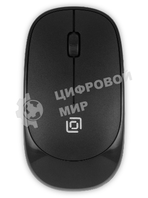 Комплект клавиатура+мышь Oklick S255W беспроводной, USB, 1200 DPI, чёрный