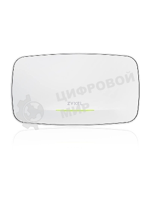 Точка доступа Zyxel NebulaFlex WBE660S, WiFi 7, 802.11a/b/g/n/ac/ax/be (2,4 и 5 ГГц), MU-MIMO, Smart Antenna, антенны 4x4, до 1376+8640 Мбит/с, 1xLAN 10GE, 1xLAN GE, PoE, защита от 4G/5G, BLE Beacon
