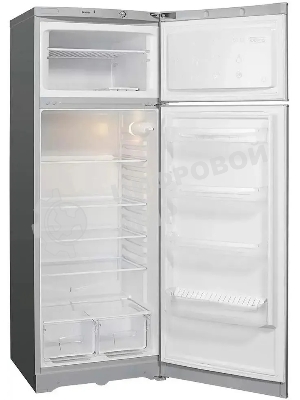 Холодильник Indesit TIA 16 G серебристый двухкамерный 245/51л морозилка сверху, ручная разморозка