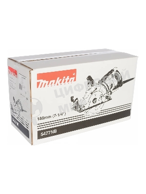 Пилы электрические дисковые, торцовочные Makita 5477NB Пила диск гипоидная , 1800Вт,4500об\м,диск-ф185х15.8мм,рез-60мм,6.5кг,кор,наклон-45гр