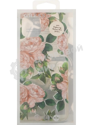 Чехол (клип-кейс) Gresso Air, для Samsung Galaxy A03, прозрачный/рисунок gr17aaae9196