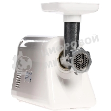 Мясорубка электрическая Ротор Люкс ЭМШ 35/300-2 белый, 1500 Вт, 0.6 кг/мин, реверс, насадки - 2