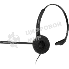Гарнитура Plantronics EncorePro EP310 QD чёрный, проводная