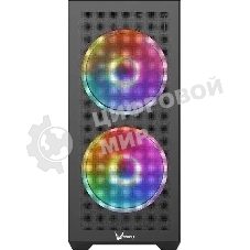 Компьютерный корпус AeroCool/Formula Air Power G5 DUO черный без БП ATX 2x180мм 1xUSB3.0 1xUSB3.1 audio bott PSU