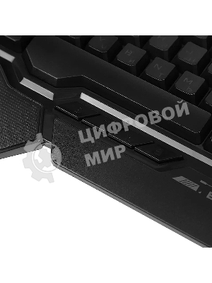 Клавиатура проводная A4Tech Bloody B310N черный USB Multimedia for gamer LED (подставка для запястий) (B310N)