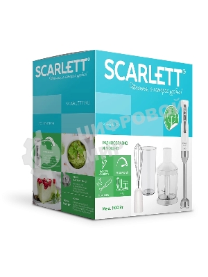 Блендер Scarlett SC-HB42F09 белый