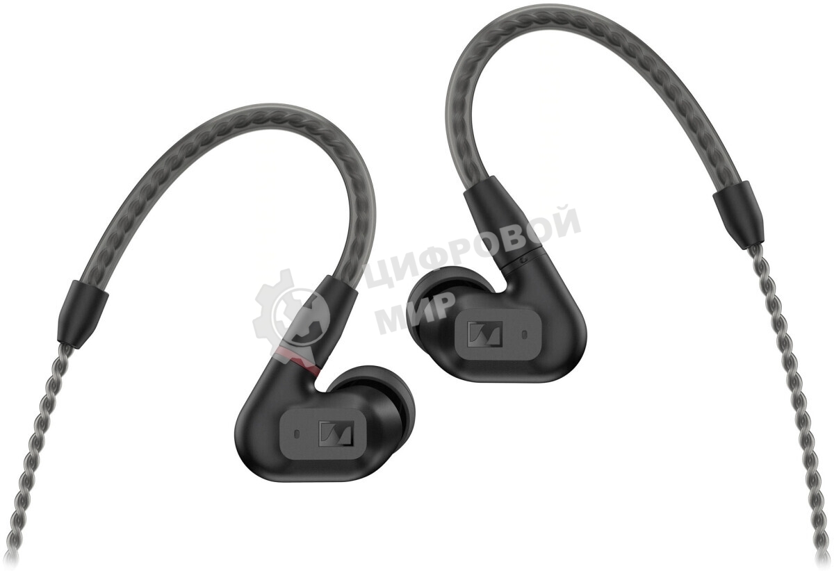 Проводные наушники Sennheiser IE 200 черный, внутриканальные, Jack 3.5 мм