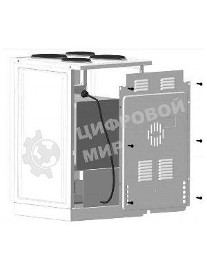 Плита газовая Лысьва ГП 400 М2С -2у белый, конфорок 4 газовых, духовка 51 л, 50 см x 84 см x 60 см (без крышки)