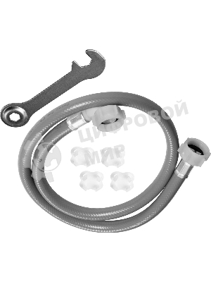 Стирально-сушильная машина Maunfeld MFWD14106WH03 белый, фронтальная загрузка 10, 1400 об/мин, класс В