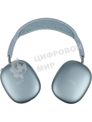 Беспроводные/проводные наушники Hoco W35 Air Triumph голубой, полноразмерные, Bluetooth + проводной, до 45 ч