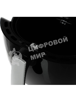 Аэрогриль Kitfort КТ-2220 черный, 1800 Вт, 6 л, электронное управление, 7 программ