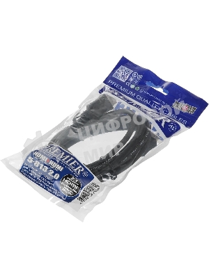 Кабель соединительный аудио-видео Premier 5-813 HDMI (m)/HDMI (m) 2м. феррит.кольца черный (5-813 2.0)