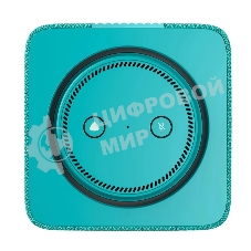 Умная колонка Яндекс Станция Макс, 65Вт, с экраном, 1 динамик, часы, Алиса, Wi-Fi, Bluetooth 5.0, Zigbee, бирюзовый