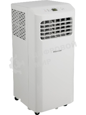Кондиционер мобильный Hisense AP-09CR4GKVS00 9000 BTU, 17 м², 52 дБ, охлаждение, осушение, белый