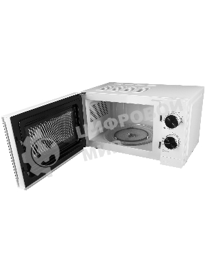 Микроволновая печь Starwind SMW4020 белый, 20 л, 700 Вт, переключатели - поворотный механизм